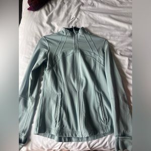 Lululemon define jacket muted blue color